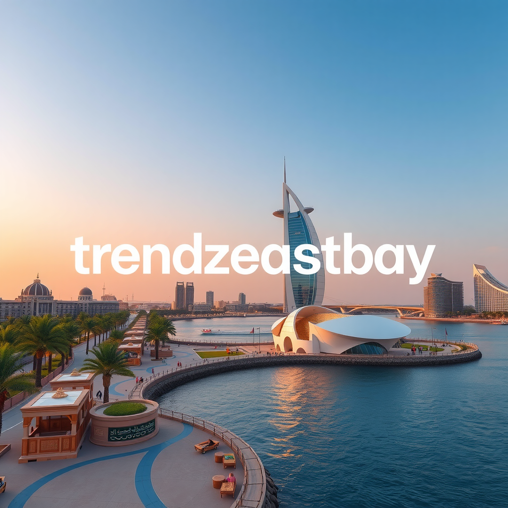 trendzeastbay official logo for Abu Dhabi tourism